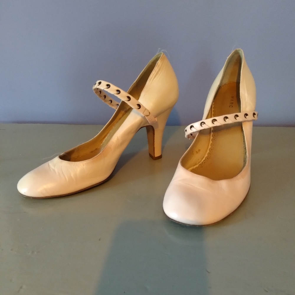 Pale pink Marc by Marc Jacobs Mary Jane Jane shoes